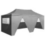 Carpa plegable profesional con 4 paredes acero antracita 3x6 m de vidaXL, Carpas y cenadores - Ref: Foro24-48867, Precio: 254...