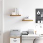 Estante de pared 2 pcs Marrón 40 x 23,5 x 4 cm en Estanterías | Comprar online en Foru.es