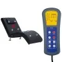 Diván de masaje con almohada de cuero sintético negro de vidaXL, Divanes - Ref: Foro24-281284, Precio: 240,39 €, Descuento: %