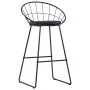 Taburete de barra de cocina 2 unidades cuero sintético negro de vidaXL, Taburetes de cocina - Ref: Foro24-247276, Precio: 134...