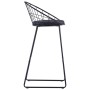 Taburete de barra de cocina 2 unidades cuero sintético negro de vidaXL, Taburetes de cocina - Ref: Foro24-247276, Precio: 137...