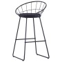 Taburete de barra de cocina 2 unidades cuero sintético negro de vidaXL, Taburetes de cocina - Ref: Foro24-247276, Precio: 137...