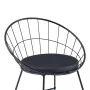 Taburete de barra de cocina 2 unidades cuero sintético negro de vidaXL, Taburetes de cocina - Ref: Foro24-247276, Precio: 134...