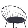 Taburete de barra de cocina 2 unidades cuero sintético negro de vidaXL, Taburetes de cocina - Ref: Foro24-247276, Precio: 137...