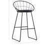 Taburete de barra de cocina 2 unidades cuero sintético negro de vidaXL, Taburetes de cocina - Ref: Foro24-247276, Precio: 134...