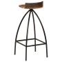 Taburetes de cocina 2 unidades madera maciza reciclada de vidaXL, Taburetes de cocina - Ref: Foro24-245264, Precio: 97,65 €, ...