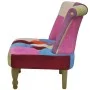 French-style armchair with a patchwork fabric design by vidaXL, Armchairs - Ref: Foro24-240809, Price: 124,01 €, Discount: %