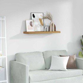 Estante de pared Marrón 80 x 23,5 x 4 cm Madera de ingeniería en Estanterías | Comprar online en Foru.es