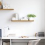 Estante de pared Marrón 80 x 23,5 x 4 cm Madera de ingeniería en Estanterías | Comprar online en Foru.es