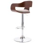 Taburete de cocina madera contrachapada y tela gris taupe de vidaXL, Taburetes de cocina - Ref: Foro24-287408, Precio: 152,68...
