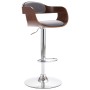 Taburete de cocina madera contrachapada y tela gris de vidaXL, Taburetes de cocina - Ref: Foro24-287407, Precio: 146,99 €, De...