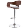 Taburete de cocina madera contrachapada y tela gris de vidaXL, Taburetes de cocina - Ref: Foro24-287407, Precio: 146,99 €, De...