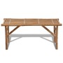 Banco de jardín plegable bambú 118 cm de vidaXL, Bancos de jardín - Ref: Foro24-41503, Precio: 75,13 €, Descuento: %