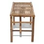 Banco de jardín plegable bambú 118 cm de vidaXL, Bancos de jardín - Ref: Foro24-41503, Precio: 71,77 €, Descuento: %