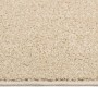 Alfombra de pelo corto beige 80x150 cm de vidaXL, Alfombras - Ref: Foro24-340329, Precio: 36,09 €, Descuento: %