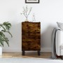 Aparador madera de ingeniería roble ahumado 40x35x70 cm de vidaXL, Aparadores - Ref: Foro24-831105, Precio: 64,55 €, Descuent...