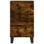 Aparador madera de ingeniería roble ahumado 40x35x70 cm de vidaXL, Aparadores - Ref: Foro24-831105, Precio: 63,74 €, Descuent...