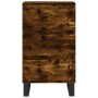 Aparador madera de ingeniería roble ahumado 40x35x70 cm de vidaXL, Aparadores - Ref: Foro24-831105, Precio: 64,55 €, Descuent...