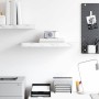 Estante de pared Mármol 50 x 23 x 4 cm Madera de ingeniería en Estanterías | Comprar online en Foru.es