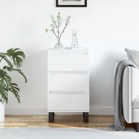 Aparador madera de ingeniería blanco 40x35x70 cm de vidaXL, Aparadores - Ref: Foro24-831100, Precio: 66,15 €, Descuento: %