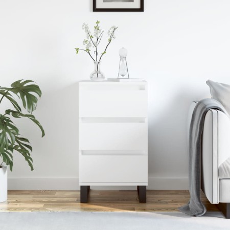 Aparador madera de ingeniería blanco 40x35x70 cm de vidaXL, Aparadores - Ref: Foro24-831100, Precio: 67,01 €, Descuento: %