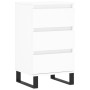Aparador madera de ingeniería blanco 40x35x70 cm de vidaXL, Aparadores - Ref: Foro24-831100, Precio: 67,01 €, Descuento: %