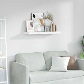 Estante de pared Mármol 80 x 23,5 x 4 cm Madera de ingeniería en Estanterías | Comprar online en Foru.es