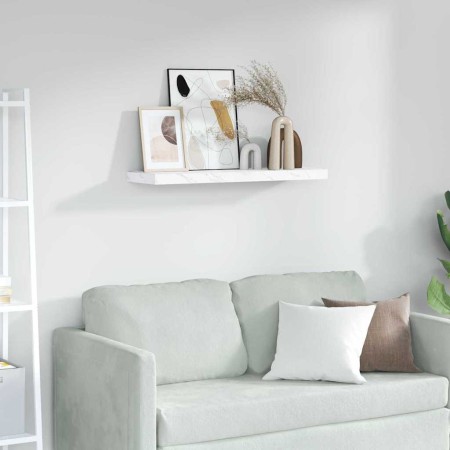 Estante de pared Mármol 80 x 23,5 x 4 cm Madera de ingeniería en Estanterías | Comprar online en Foru.es