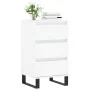 Aparador madera de ingeniería blanco 40x35x70 cm de vidaXL, Aparadores - Ref: Foro24-831100, Precio: 66,15 €, Descuento: %