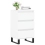 Aparador madera de ingeniería blanco 40x35x70 cm de vidaXL, Aparadores - Ref: Foro24-831100, Precio: 67,01 €, Descuento: %