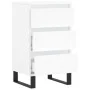 Aparador madera de ingeniería blanco 40x35x70 cm de vidaXL, Aparadores - Ref: Foro24-831100, Precio: 66,15 €, Descuento: %