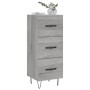 Aparador madera de ingeniería gris Sonoma 34,5x34x90 cm de vidaXL, Aparadores - Ref: Foro24-828602, Precio: 68,51 €, Descuent...