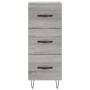 Aparador madera de ingeniería gris Sonoma 34,5x34x90 cm de vidaXL, Aparadores - Ref: Foro24-828602, Precio: 68,51 €, Descuent...