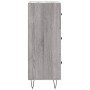 Aparador madera de ingeniería gris Sonoma 34,5x34x90 cm de vidaXL, Aparadores - Ref: Foro24-828602, Precio: 68,51 €, Descuent...
