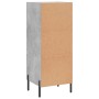 Aparador de madera contrachapada gris hormigón 34,5x34x90 cm de vidaXL, Aparadores - Ref: Foro24-828616, Precio: 77,74 €, Des...