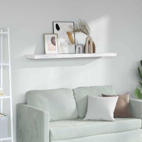 Estante de pared Mármol 120 x 23,5 x 4 cm Madera de ingeniería en Estanterías | Comprar online en Foru.es