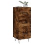 Aparador madera de ingeniería roble ahumado 34,5x34x90 cm de vidaXL, Aparadores - Ref: Foro24-828601, Precio: 66,72 €, Descue...