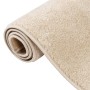 Alfombra de pelo corto beige 80x150 cm de vidaXL, Alfombras - Ref: Foro24-340329, Precio: 36,09 €, Descuento: %