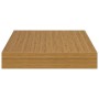 Estante de pared Beige 23 x 23,5 x 4 cm Madera de ingeniería en Estanterías | Comprar online en Foru.es