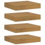 Estante de pared 4 pcs Beige 23 x 23,5 x 4 cm en Estanterías | Comprar online en Foru.es