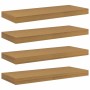 Estante de pared Montaje en la pared 4 pcs Beige 50 x 23 x 4 cm en Estanterías | Comprar online en Foru.es