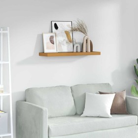 Estante de pared Beige 80 x 23,5 x 4 cm Madera de ingeniería en Estanterías | Comprar online en Foru.es