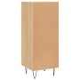 Aparador madera contrachapada color roble Sonoma 34,5x34x90 cm de vidaXL, Aparadores - Ref: Foro24-828599, Precio: 67,99 €, D...