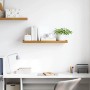 Estante de pared Beige 90 x 23,5 x 4 cm Madera de ingeniería en Estanterías | Comprar online en Foru.es