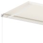 Toldo de pie manual retráctil crema 350x250 cm en Toldos | Comprar online en Foru.es