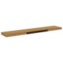 Estante de pared Beige 120 x 23,5 x 4 cm Madera de ingeniería en Estanterías | Comprar online en Foru.es