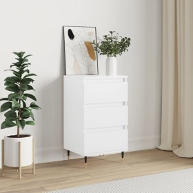 Aparador madera de ingeniería blanco 40x35x70 cm de vidaXL, Aparadores - Ref: Foro24-831084, Precio: 75,52 €, Descuento: %