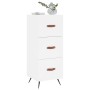 Aparador madera de ingeniería blanco 34,5x34x90 cm de vidaXL, Aparadores - Ref: Foro24-828572, Precio: 70,85 €, Descuento: %