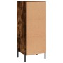 Aparador madera de ingeniería roble ahumado 34,5x34x90 cm de vidaXL, Aparadores - Ref: Foro24-828617, Precio: 77,84 €, Descue...