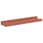 Estante de pared 4 pcs Rojo 40 x 9 x 3 cm Madera de ingeniería en Estanterías | Comprar online en Foru.es